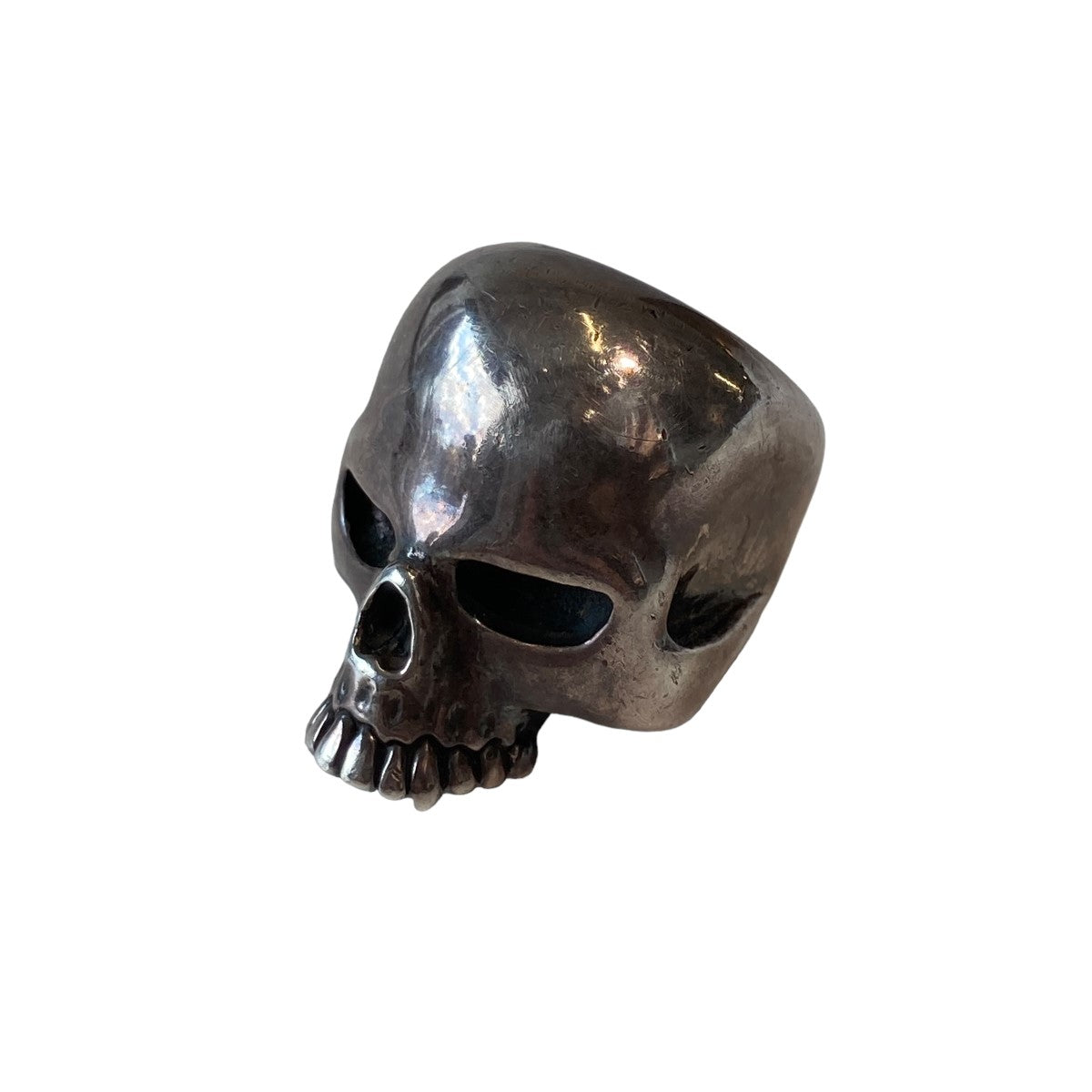 LARGE EVIL SKULL RING