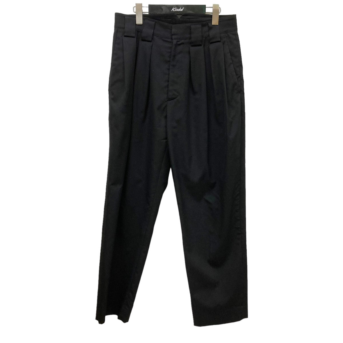 ｢DOUBLE WIDE TROUSERS｣ ウールギャバタックトラウザーパンツ