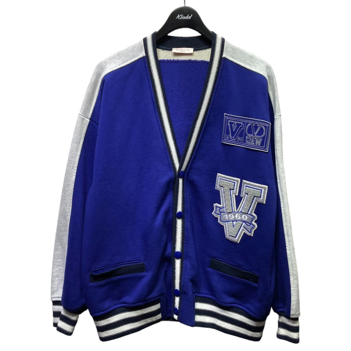 23SS　V CREW JERSEY CARDIGAN　スウェットカーディガン【値下げ】