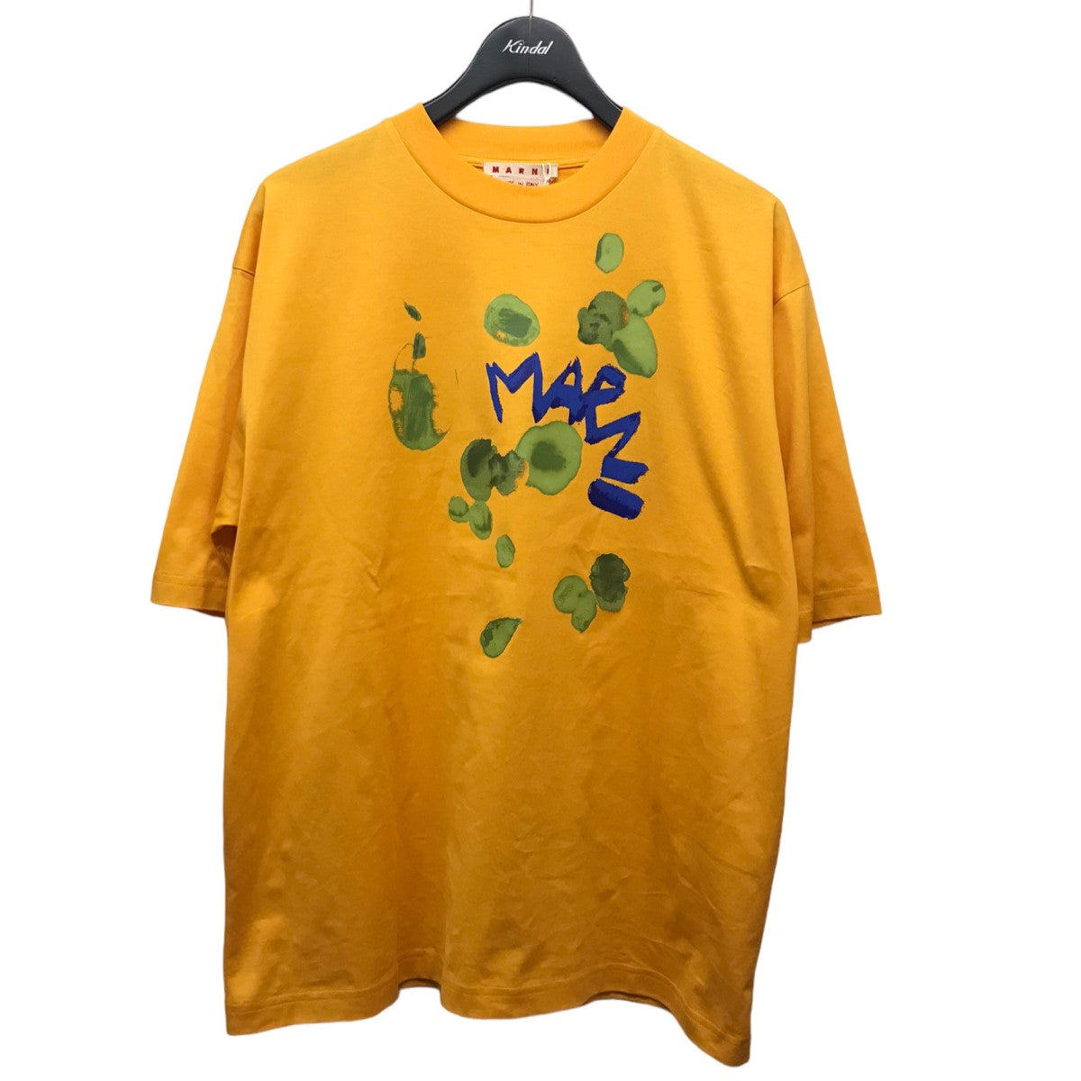 24SS【DRIPPING FLOWER ORGANIC COTTON JERSEY】ロゴプリントTシャツHUMU0223PQ