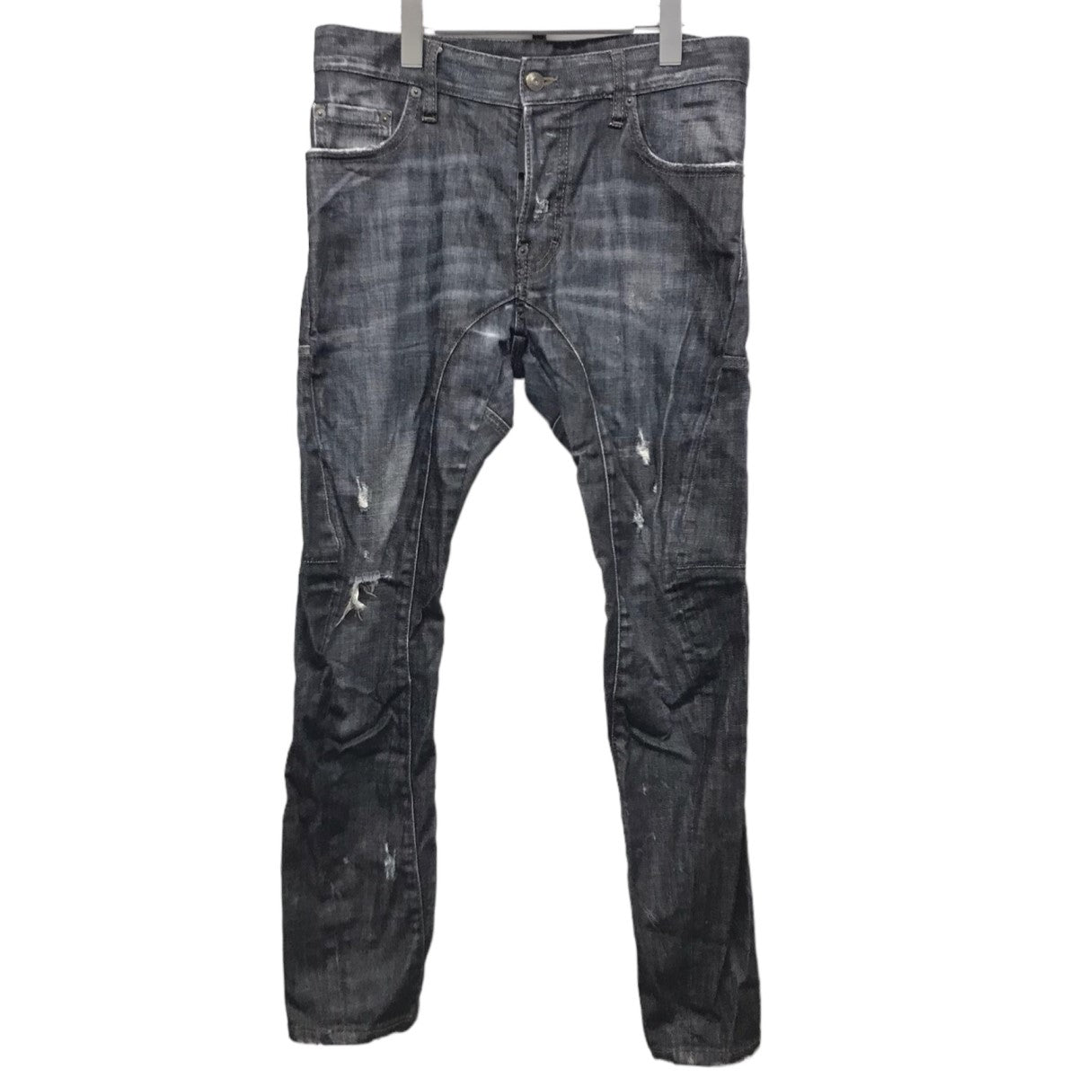 【TIDY BIKER JEAN 】 ストレッチバイカーデニムパンツ 74LB010930357