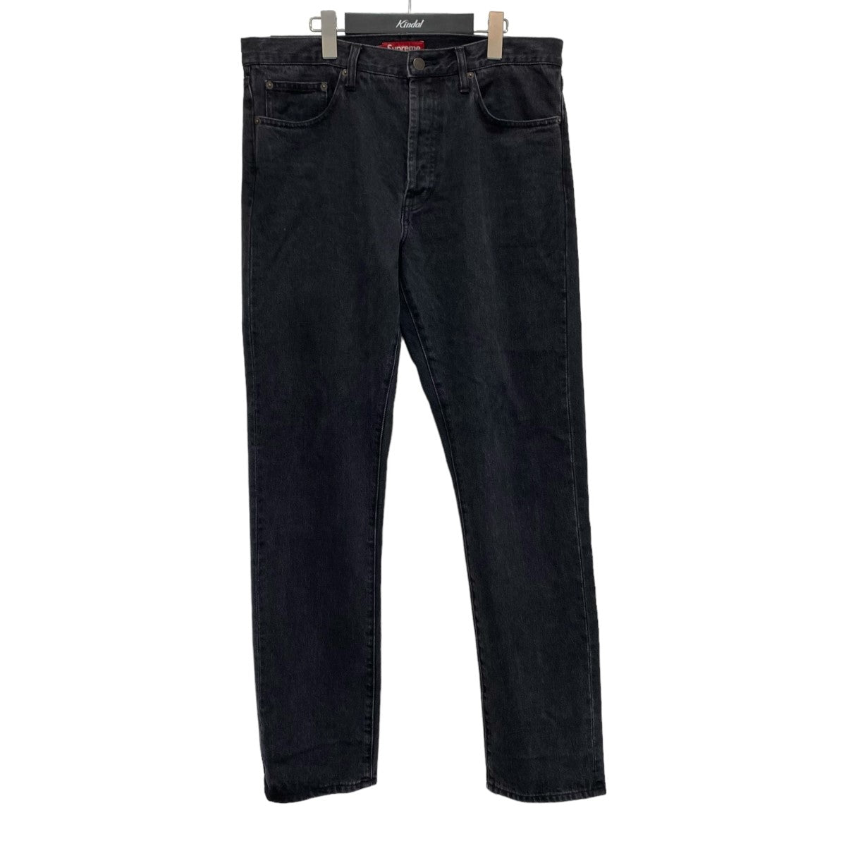 24SS Stone Washed Black Slim Jean