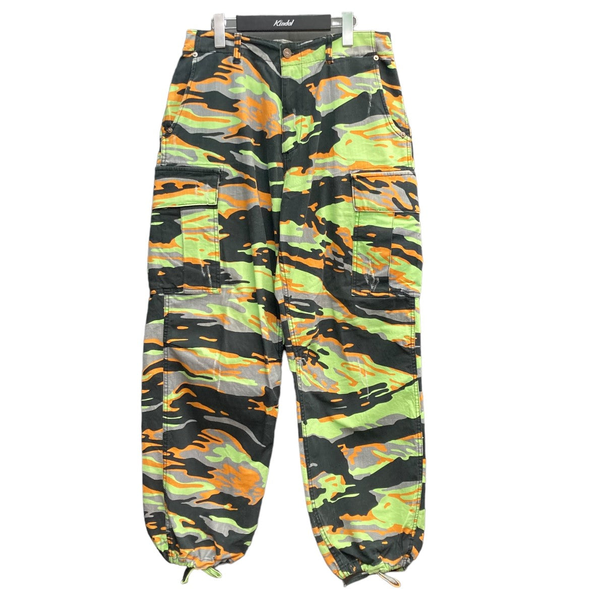 CAMOUFLAGE CARGO PANTSダメージ迷彩カーゴパンツERL06-P001-P002-P003