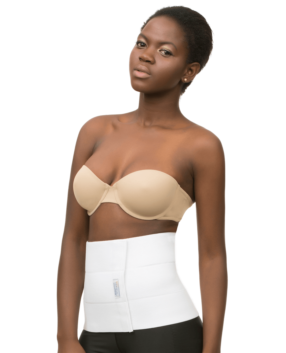 Three Panel Abdominal Binder for Tummy Tuck and Liposuction – Elias  Recovery and Faja