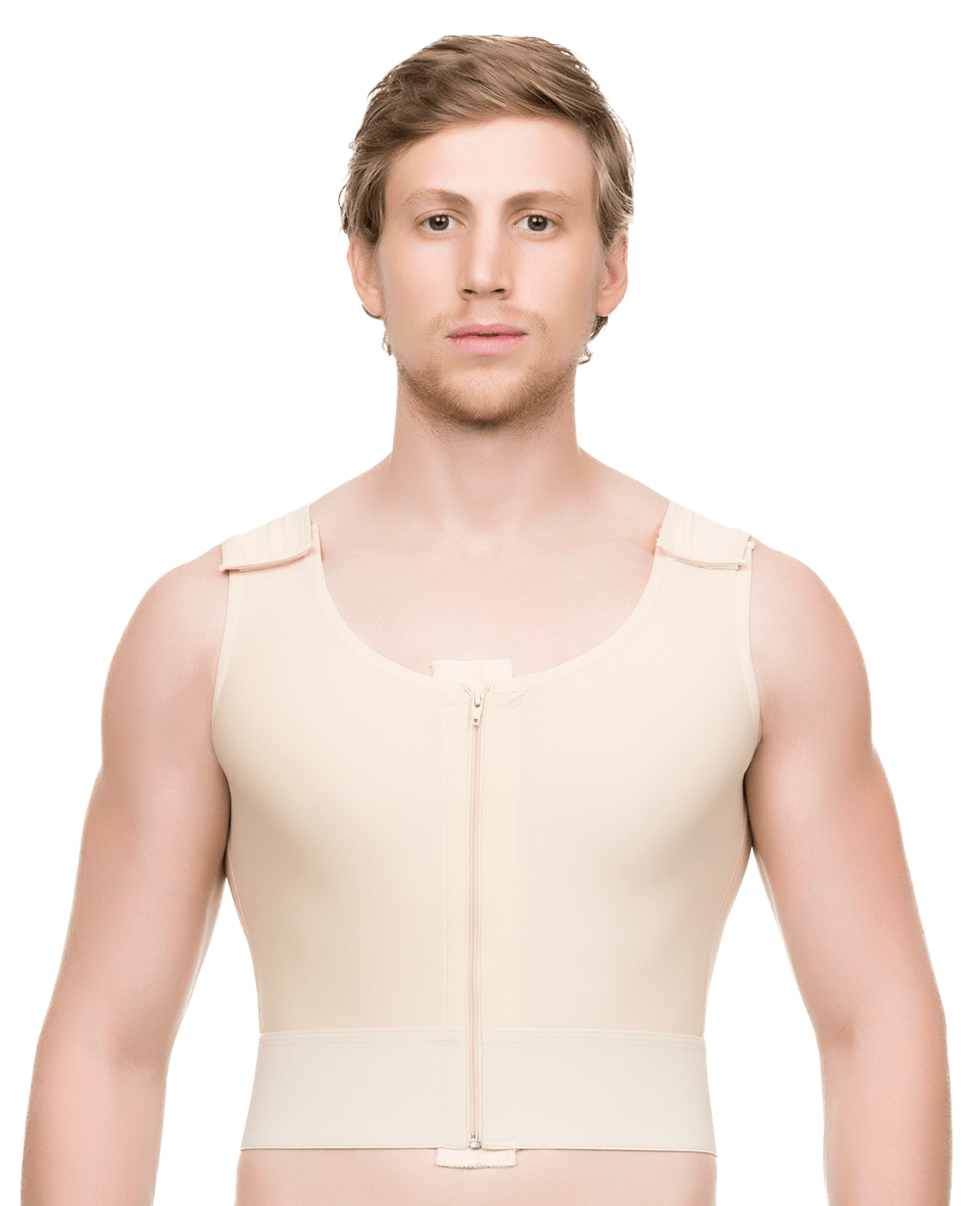 Male Compression Vest with Zipper (MG03)