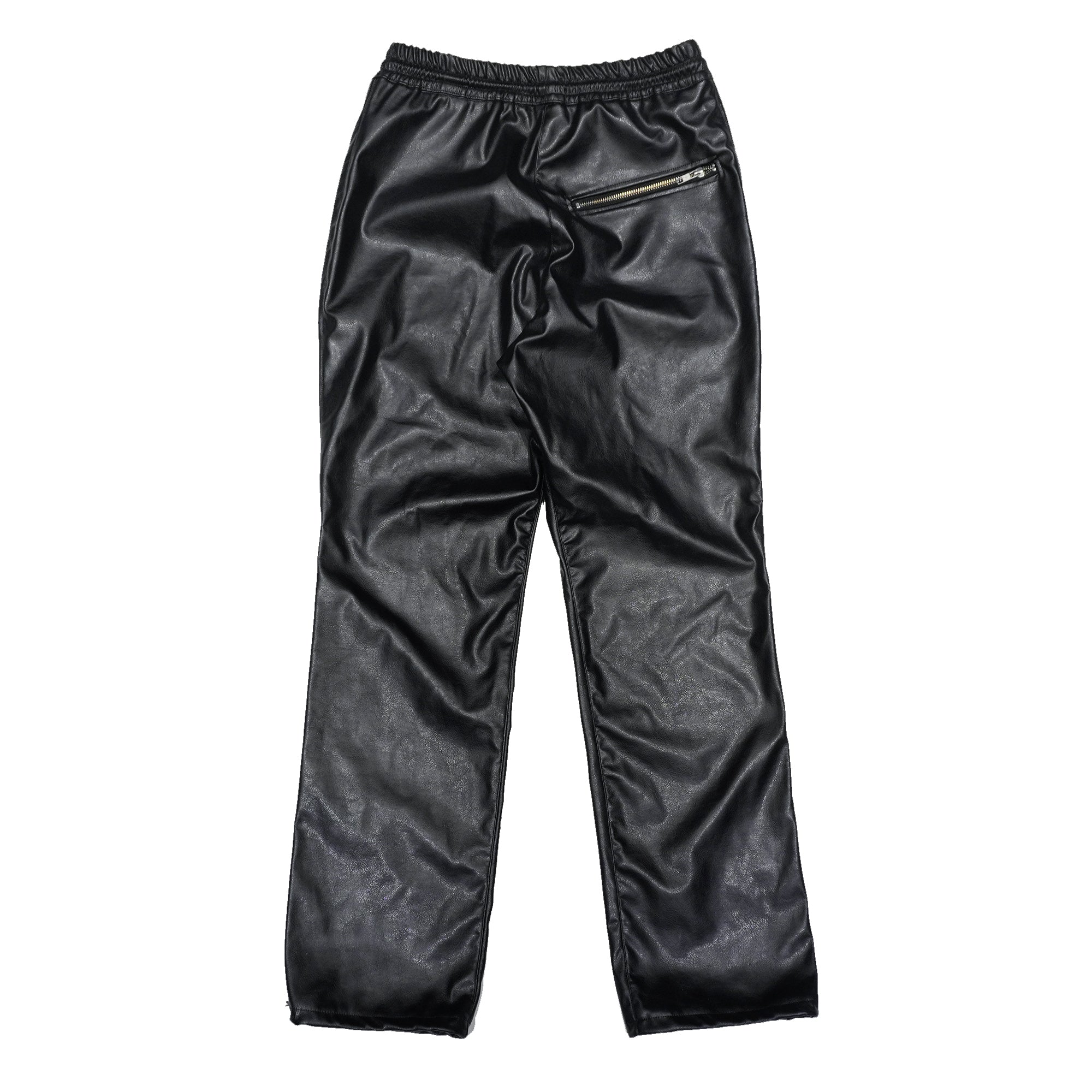 Vegan Leather Cinched Pants — JULIANNE BARTOLOTTA