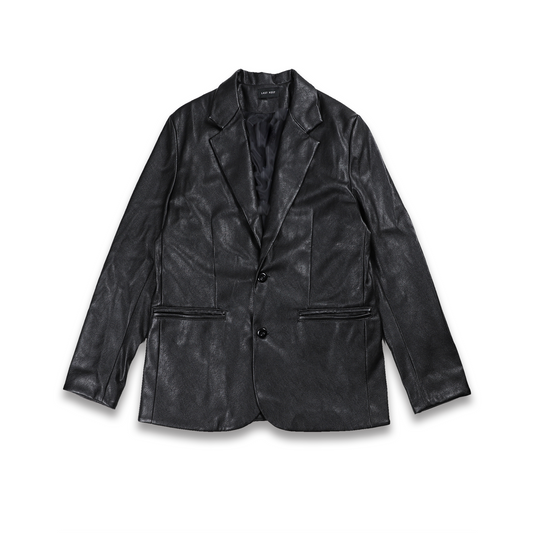 LEATHER ROSE RIDERS JACKET / BLACK｜LAST NEST Official Online Site