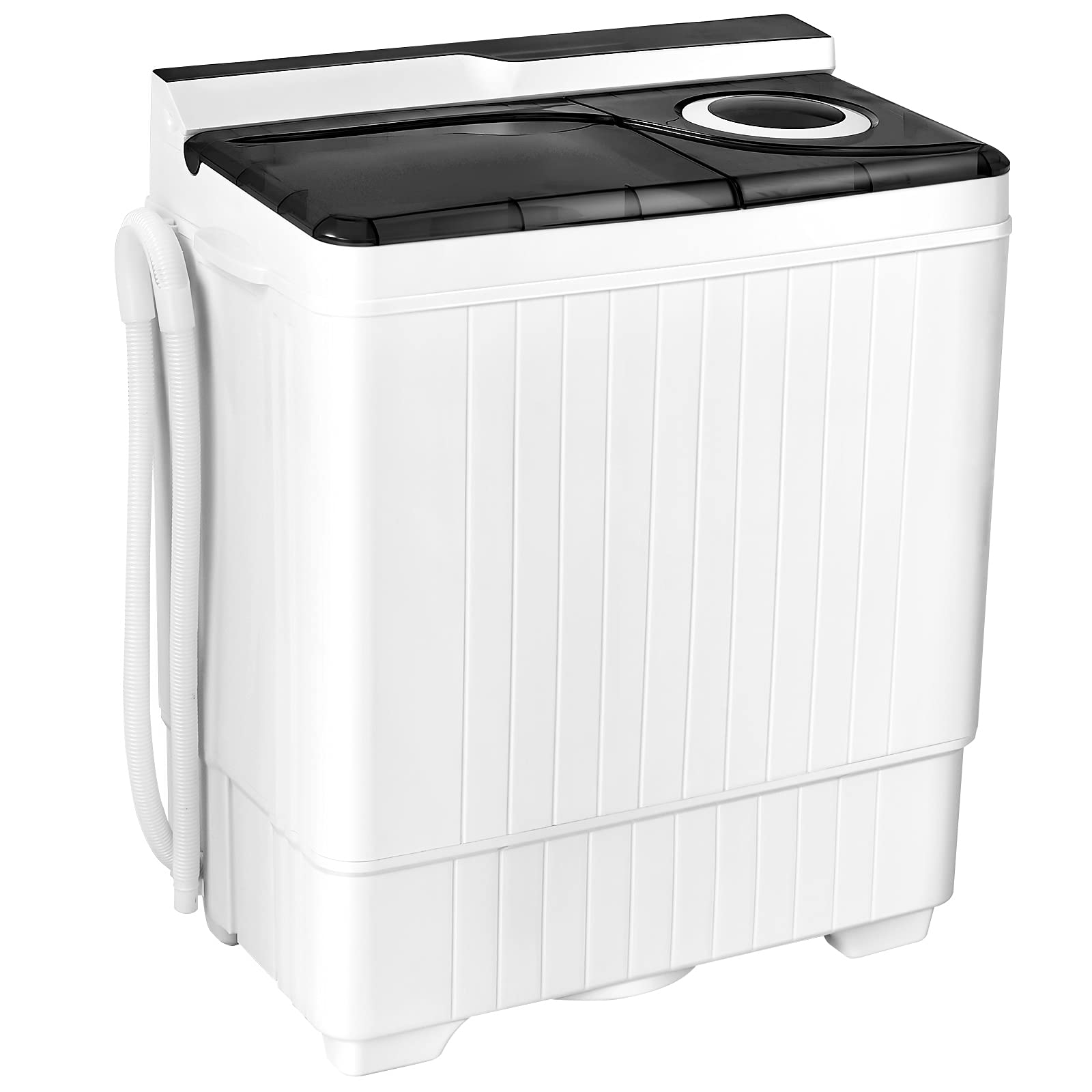 LifePlus Full Automatic Washing Machine and Spin Dry 1.8 Cu.ft Portable  Washer Machine Compact Clothes Laundry Top-Load for Home Apartment Dorm RV,  Gray – The Market Depot