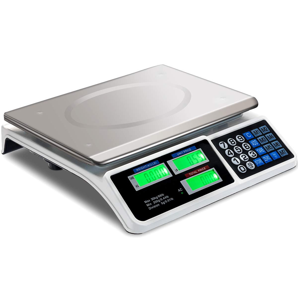 660 lbs Weight Computing Digital Floor Platform Scale