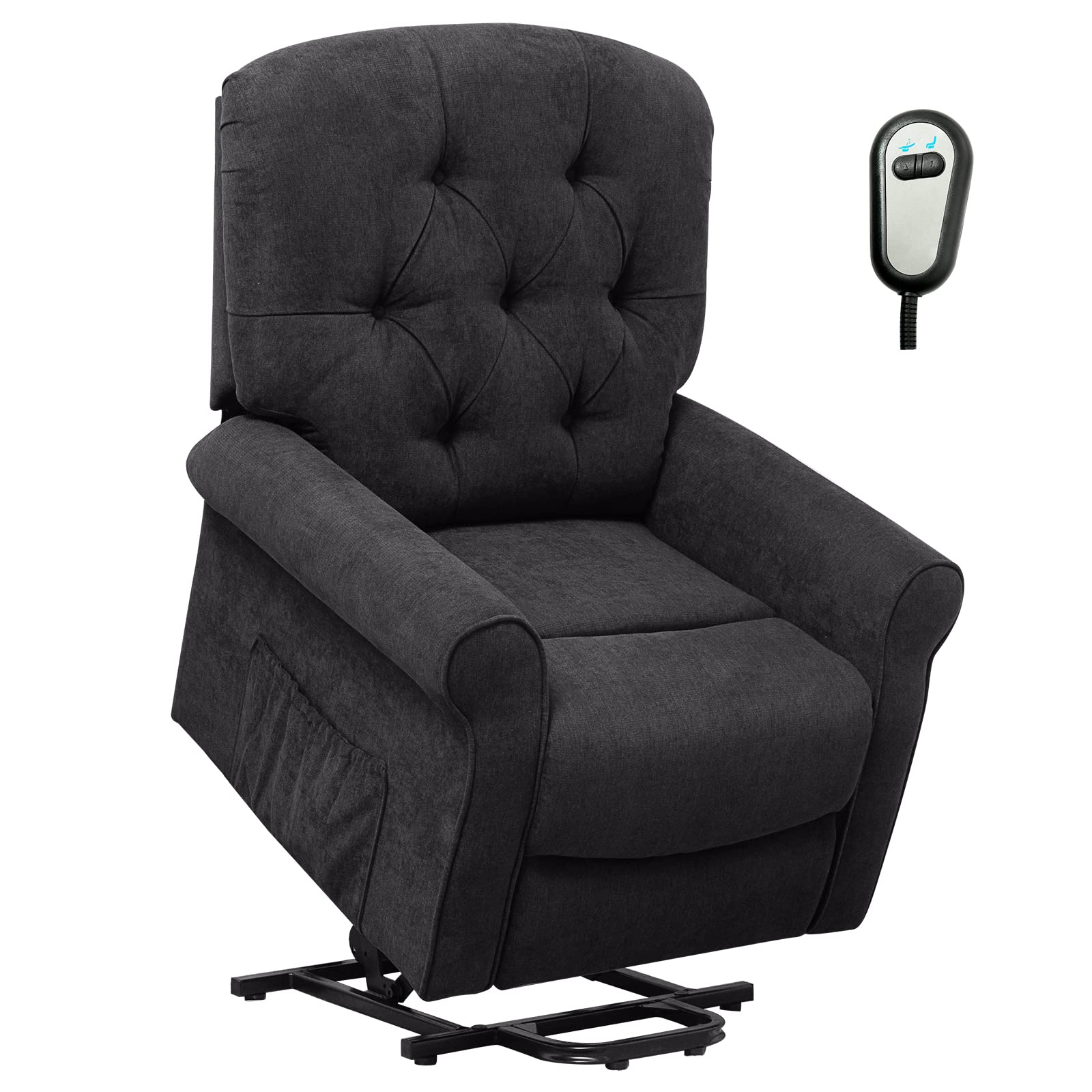  Giantex Recliner Chair, Manual Reclining Chair w/Big