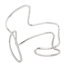 Load image into Gallery viewer, Vembley Stylish Silver Waves Bracelet For Women and Girls
