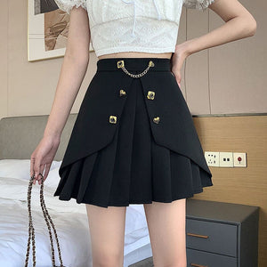 pleated mini skirt pattern