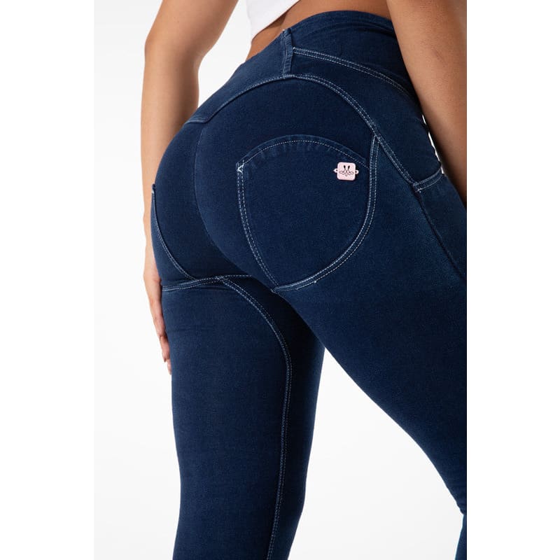 Shascullfites Push Up Jeans With Lifting Effect High Rise Stretch