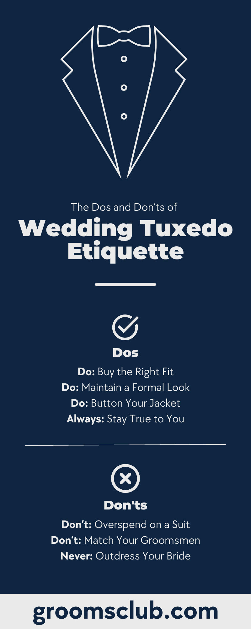 The Dos and Don’ts of Wedding Tuxedo Etiquette