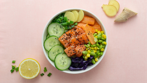 Salmon bowl