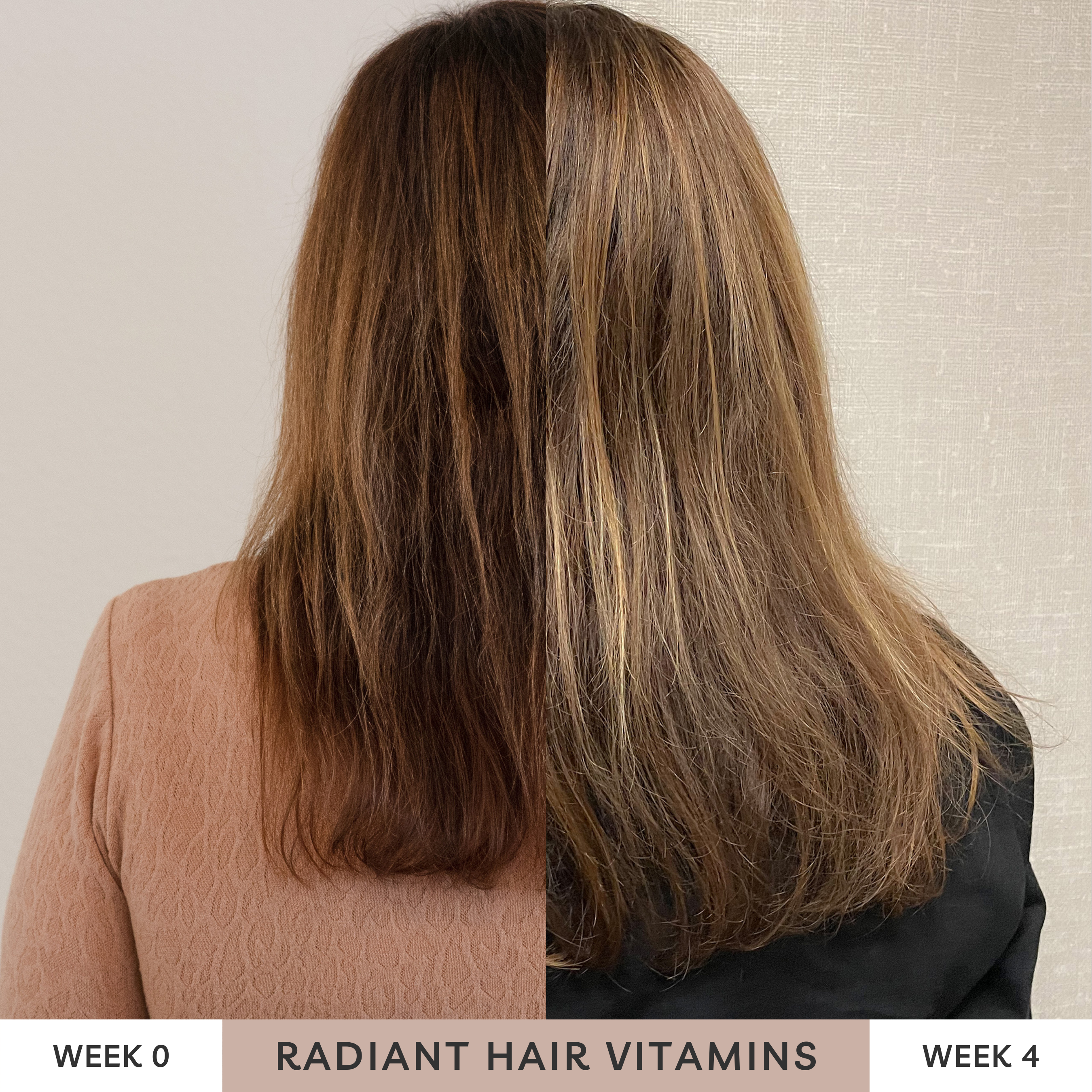 Real results for radiant hair vitamins