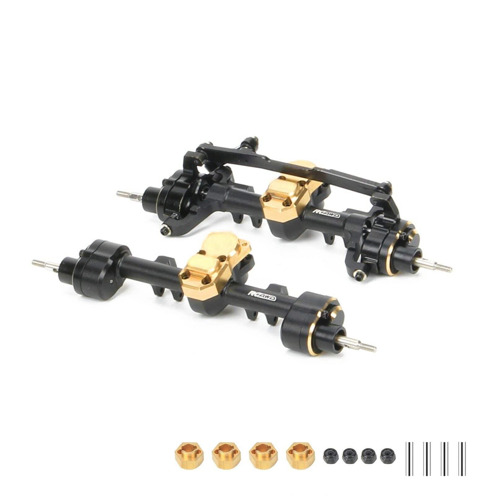 RCAWD SCX24 Portal Axles CVD edition Full Set Upgrade Parts