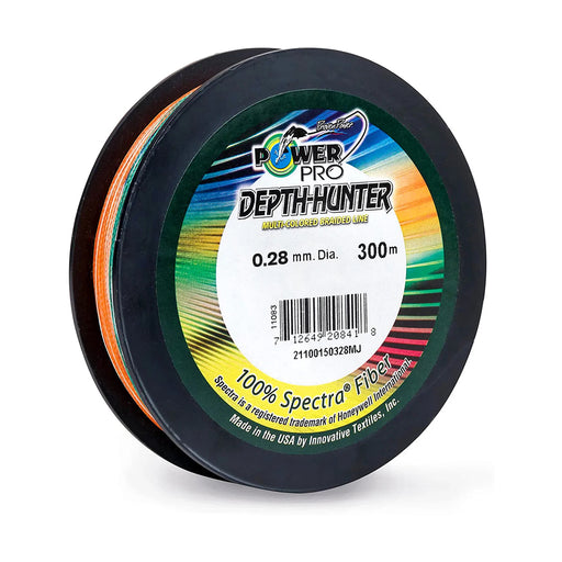 Shimano Power Pro Depth Hunter 500 YDs multi-color Braided Line — Al Marfaa  Marine Equipments