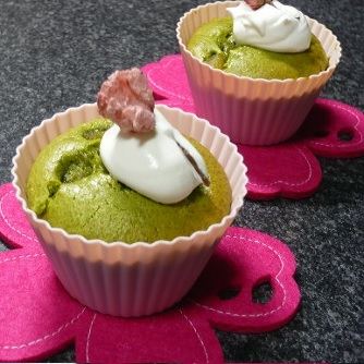 matcha green tea muffin