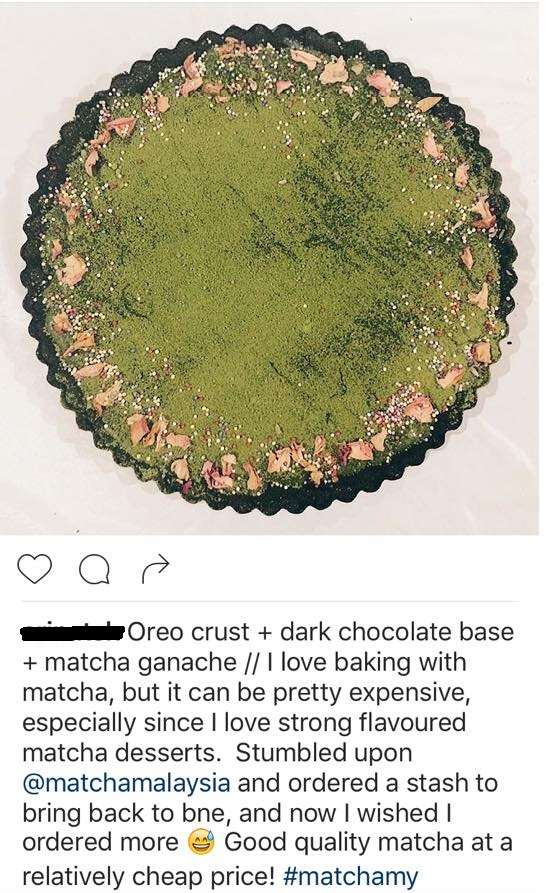 matcha baking review