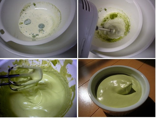 matcha cream recipe steps