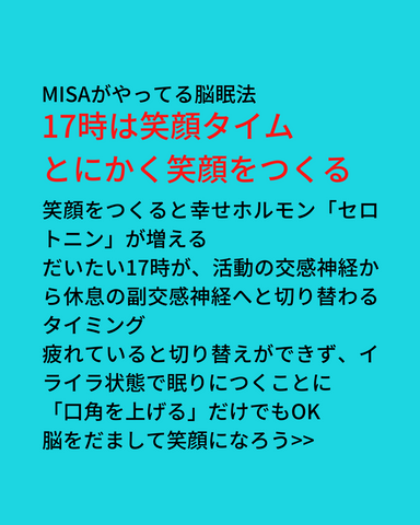 MISAがやってる脳眠法