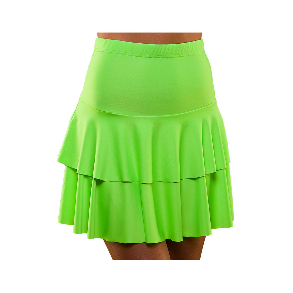 80's Neon groene disco rok