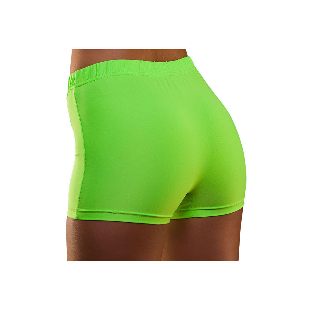 80's Neon groene hot pants