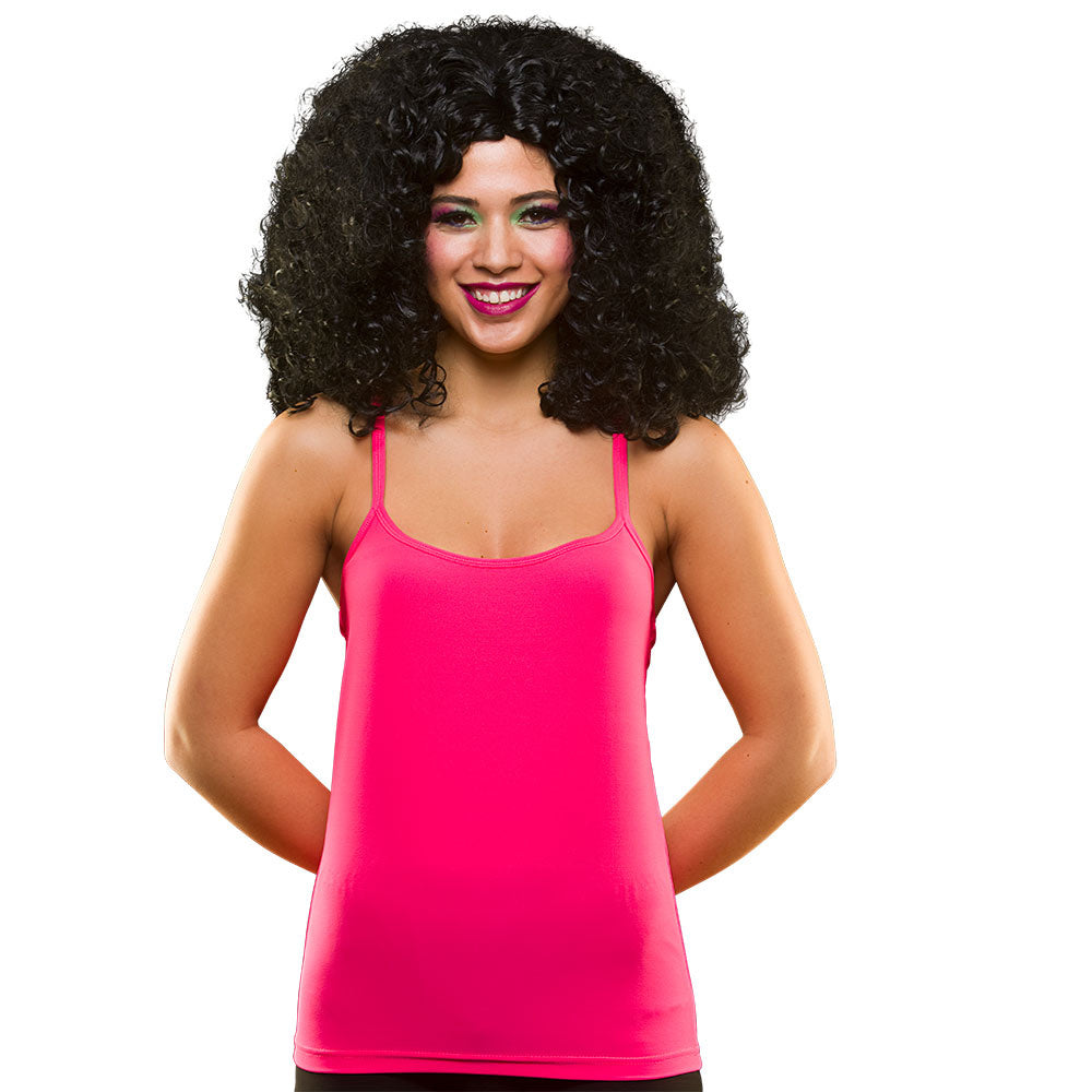 80's Neon roze topje