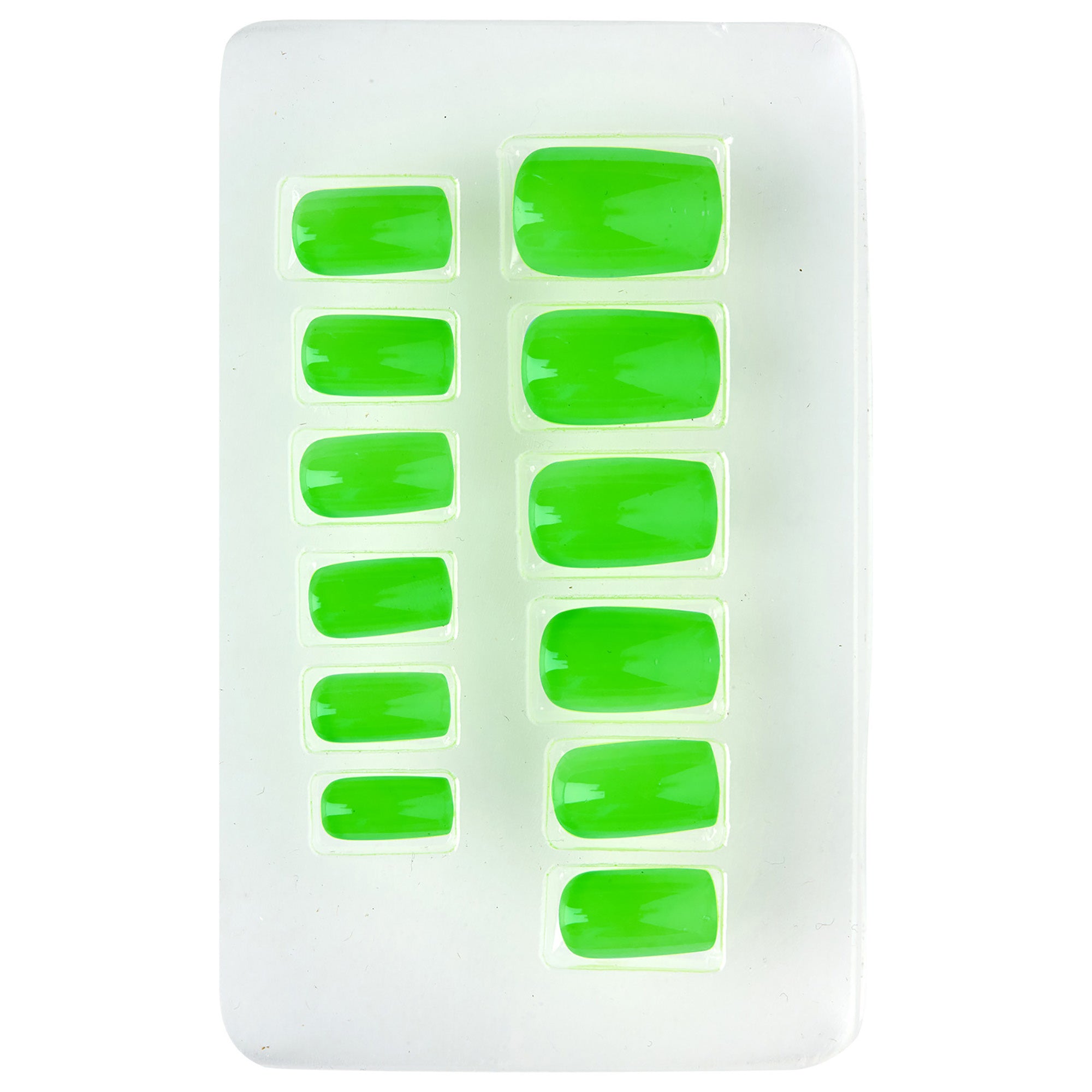 Airbrush nagels neon groen