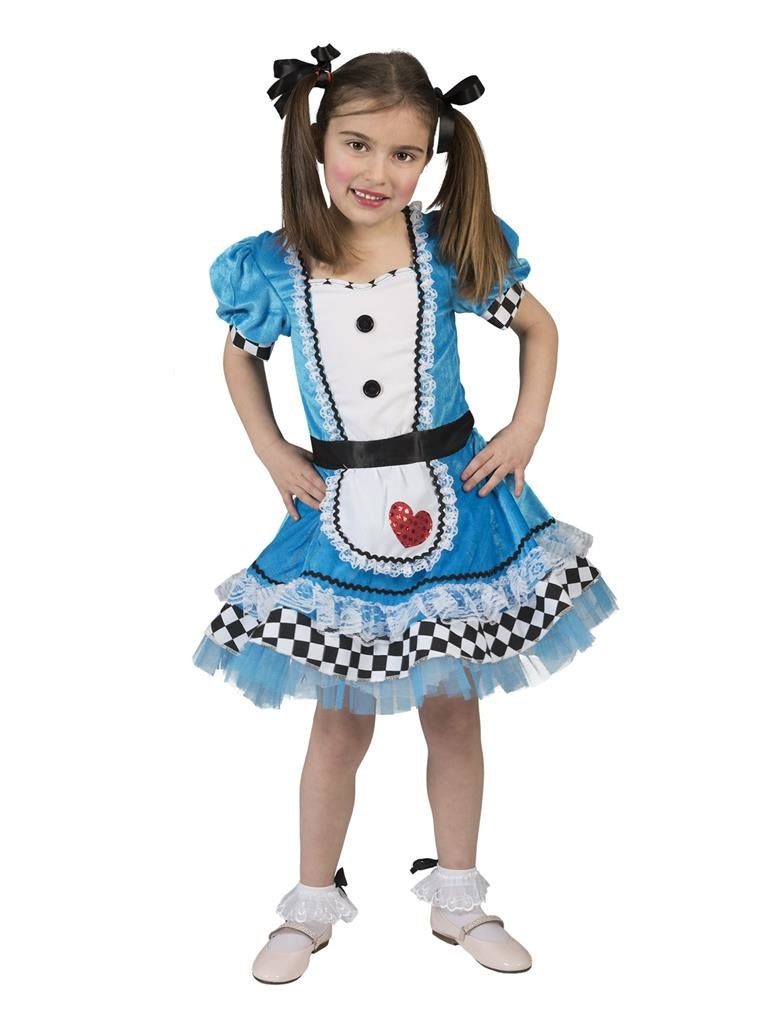 Alice In Wonderland Meisje Jurk