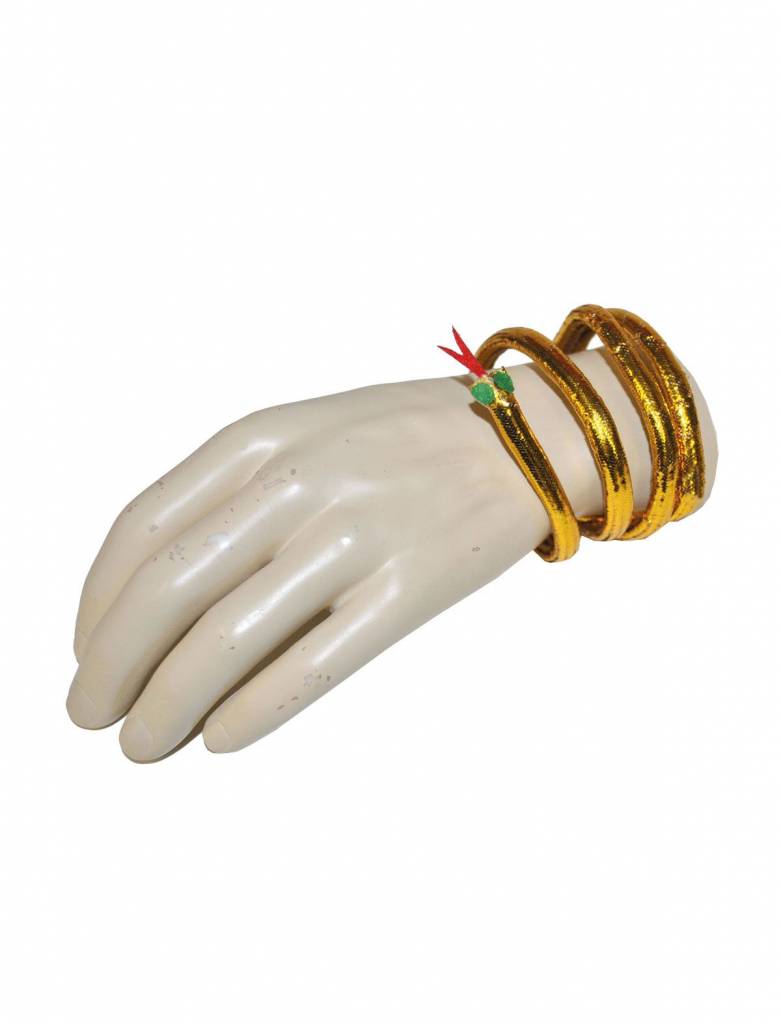 Slangen armband goud