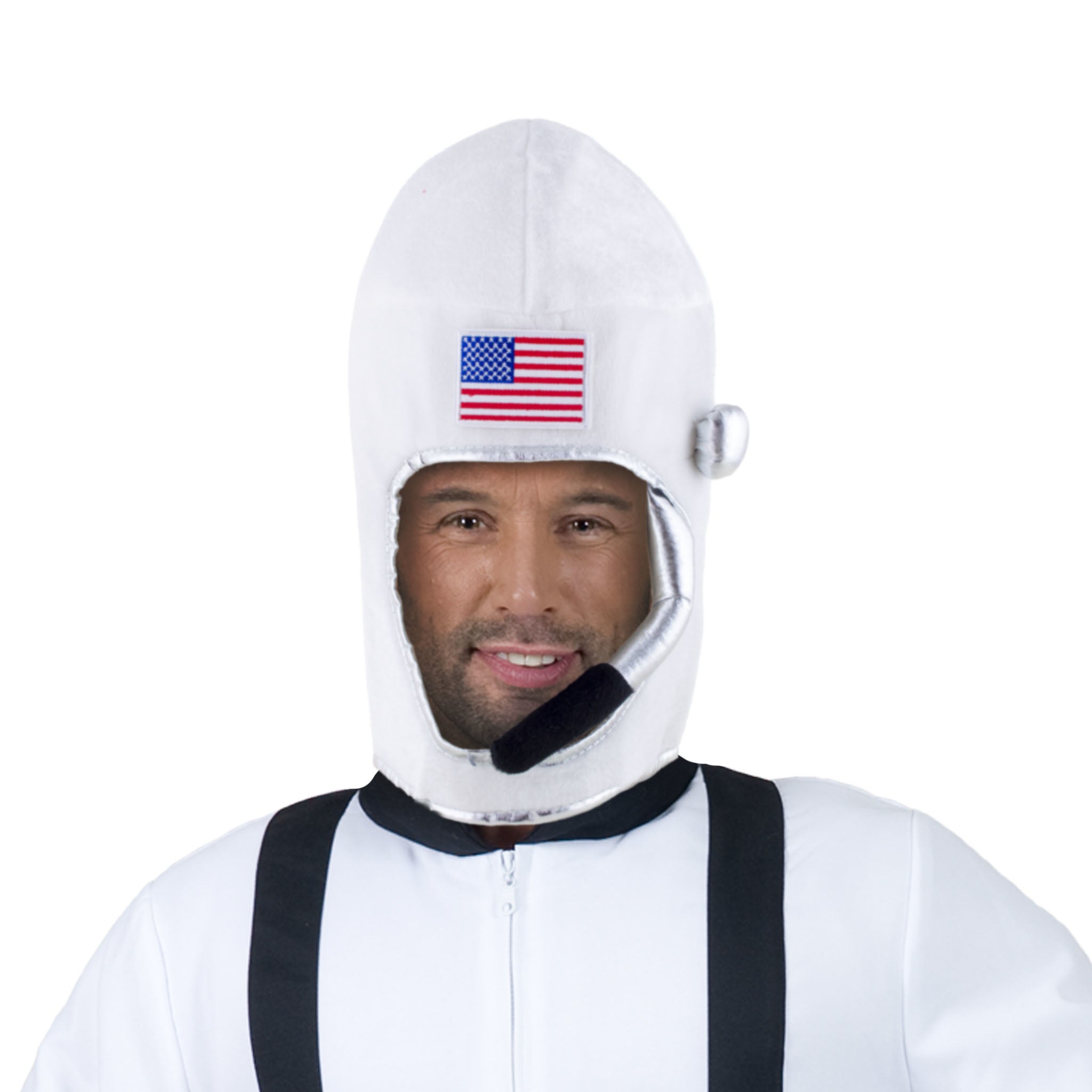 Mooie stoffen astronauten helm voor volwassenen