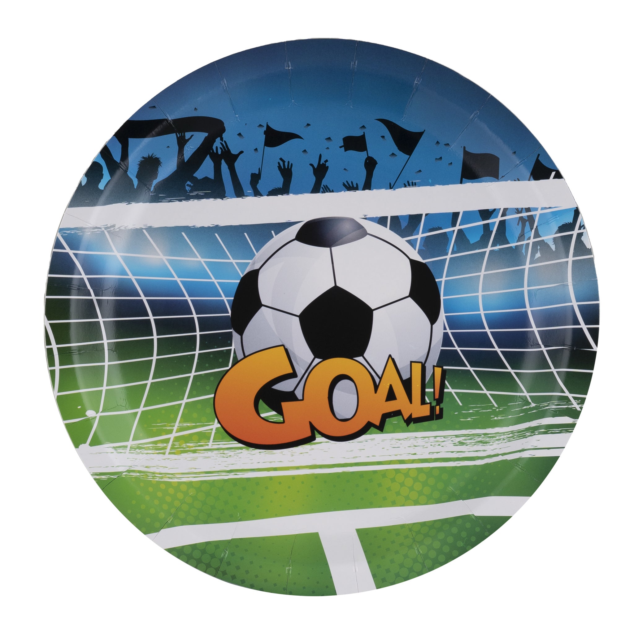 Borden goal voetbal