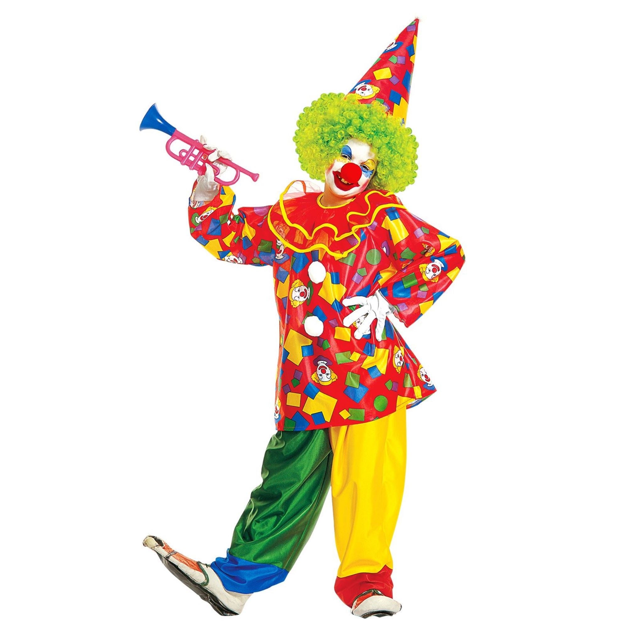 "Clown narrenkostuum voor kinderen - Kinderkostuums - 128-140"