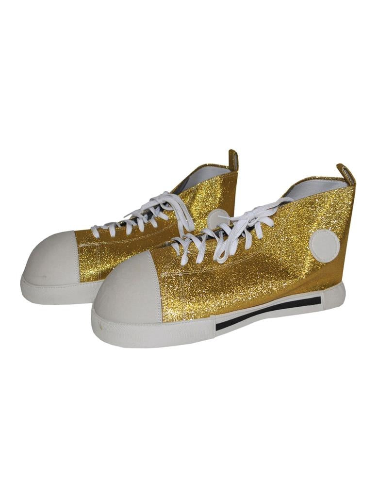 Ruige gouden clown- schoen sneaker