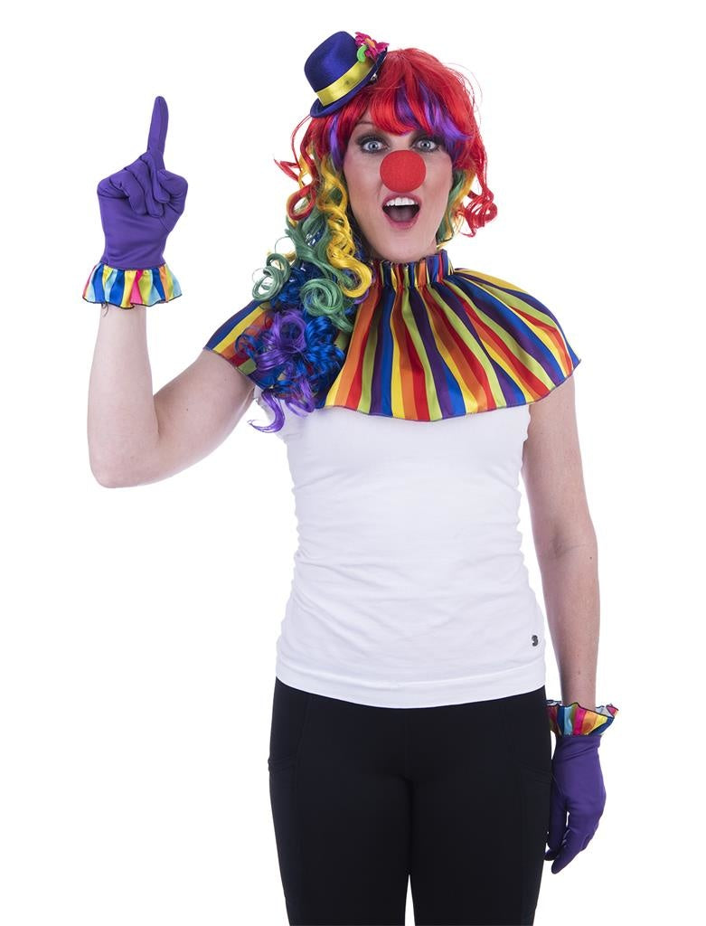 Mooie clown verkleed set 5-dlg