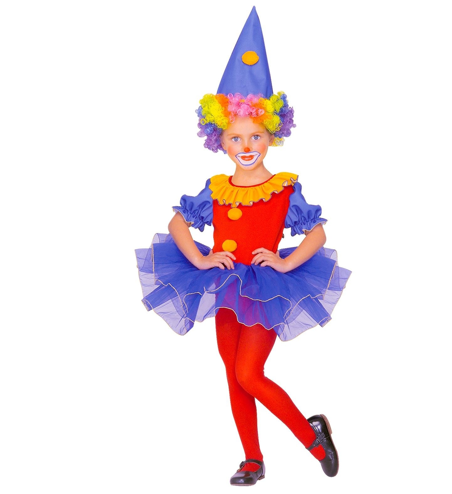 Clown kostuum ballerina Bella kind