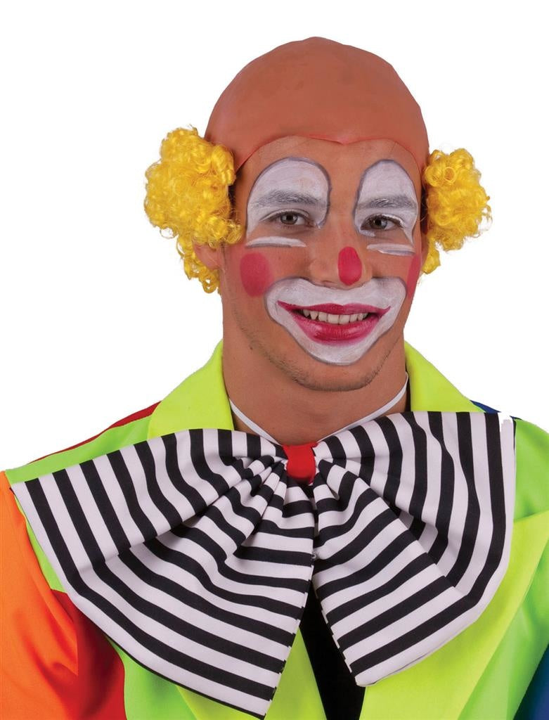 Leuke clownspruik Kletskop geel