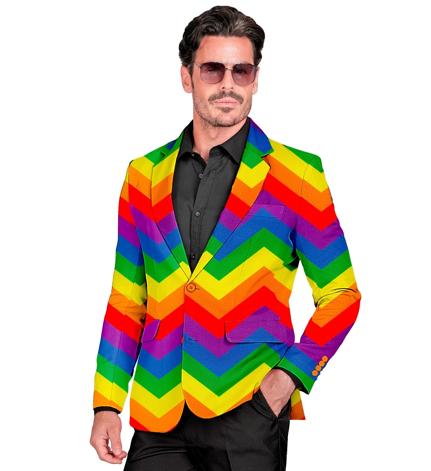 Colbert regenboog unisex Ella voor een verkleedfeestje / de pride