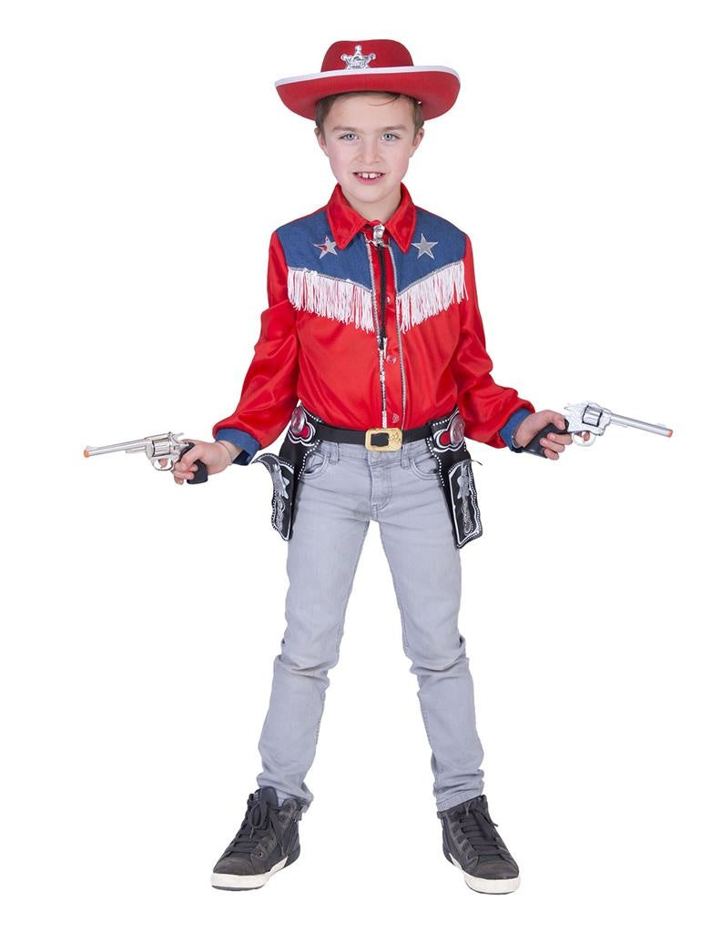 Cowboy Shirt Twee Sterren Jongen