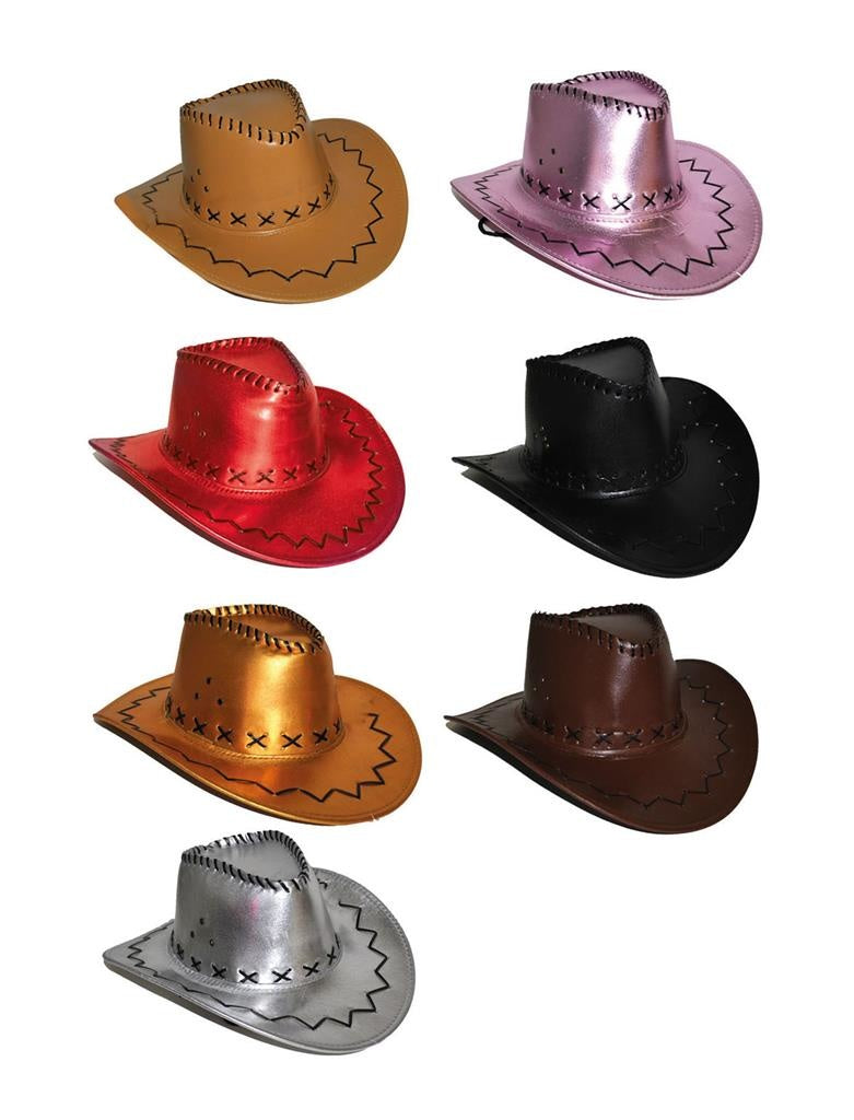 Leuke cowboyhoed Daim in verschillende kleuren