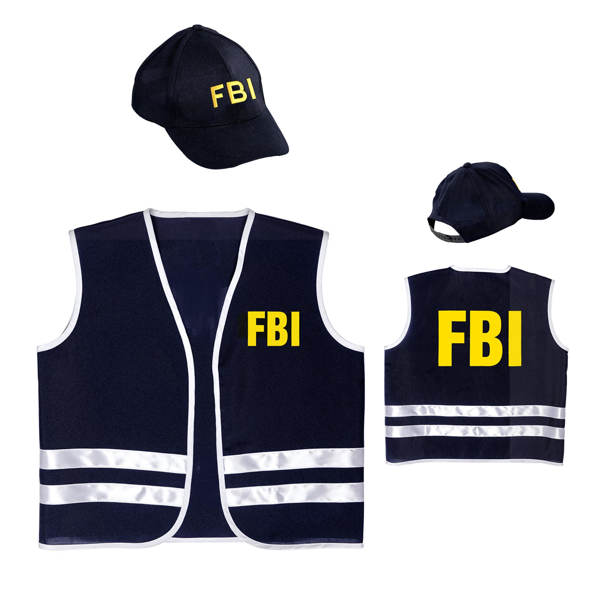 FBI Vest voor kinderen en volwassenen