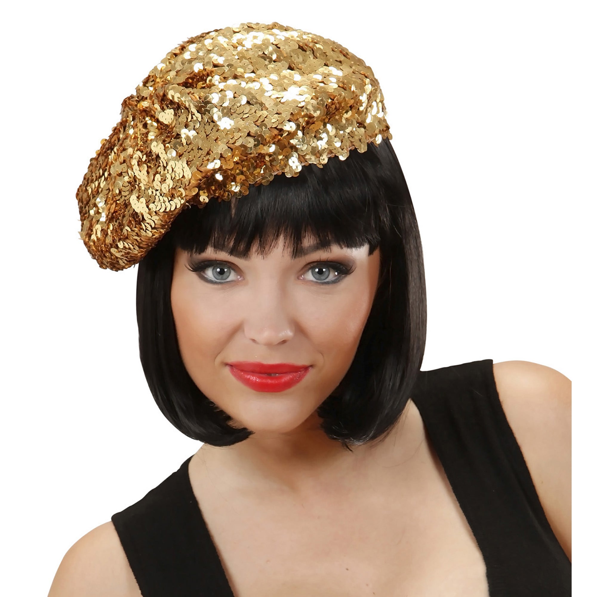 Carnavalshoeden: Gouden baret Tine