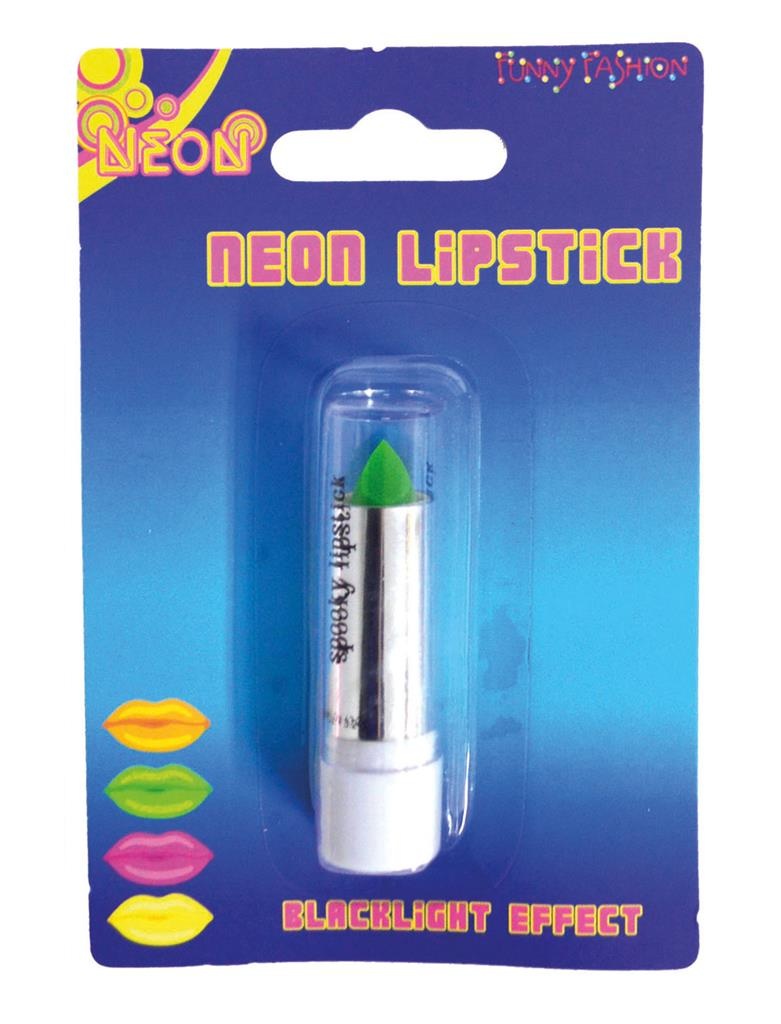 Mooie groene blacklight lippenstift