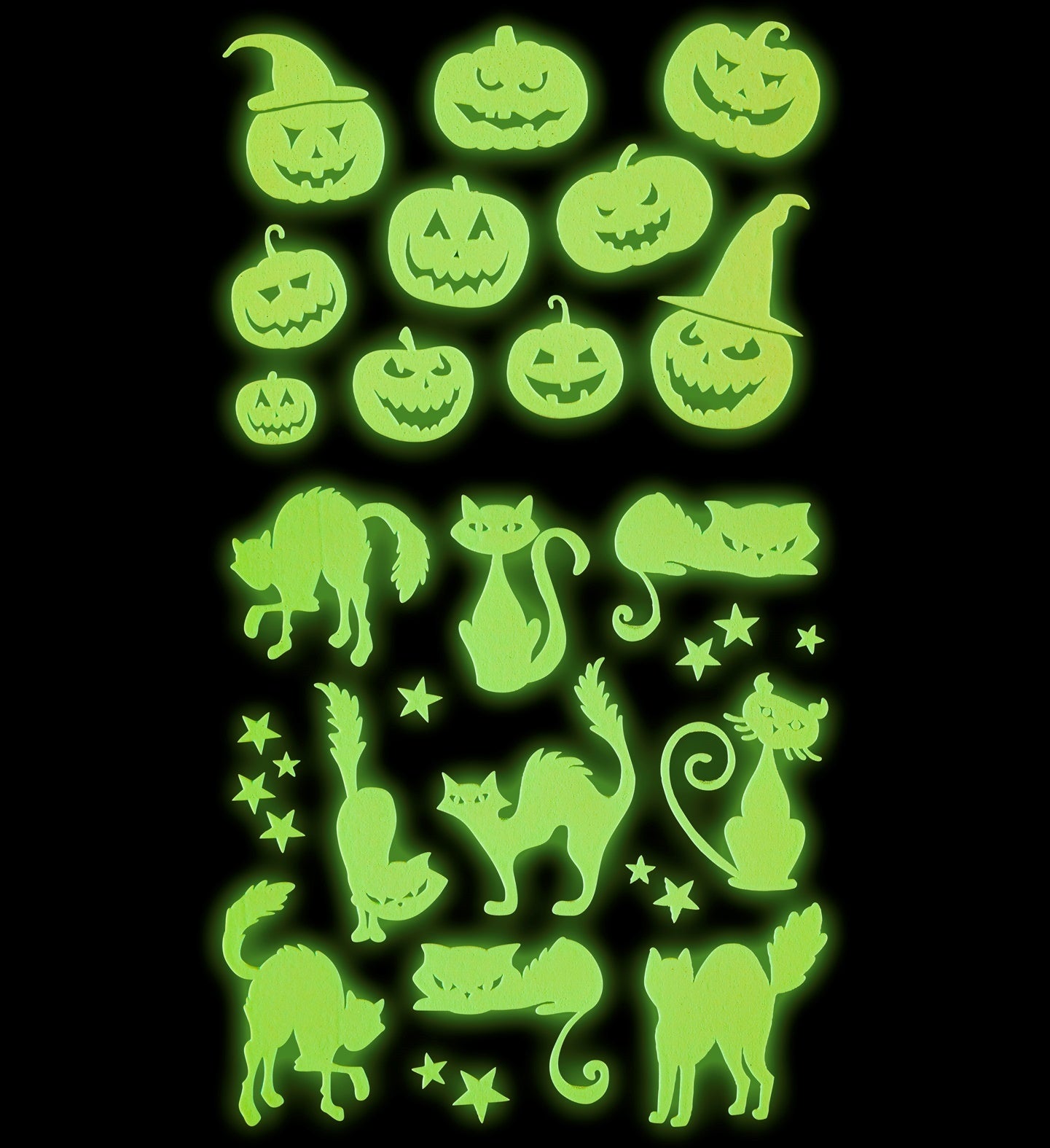 Stickers halloween Glow in the Dark