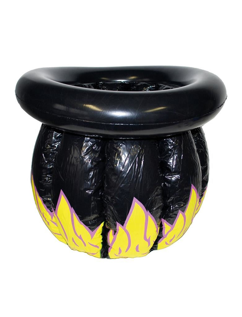 "Opblaasbare Halloween ketel van 60 cm - Verkleedattribuut - One size"