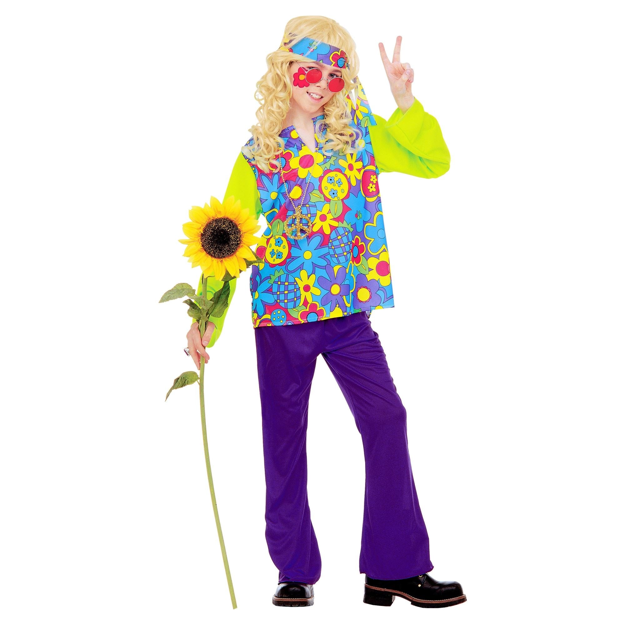 Carnavalspak kinderen: Hippie Chris