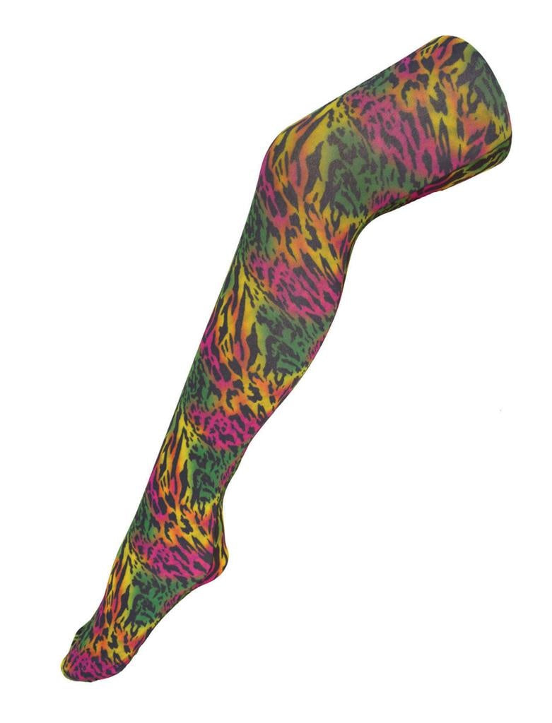 Leuke hippie panty luipaard print