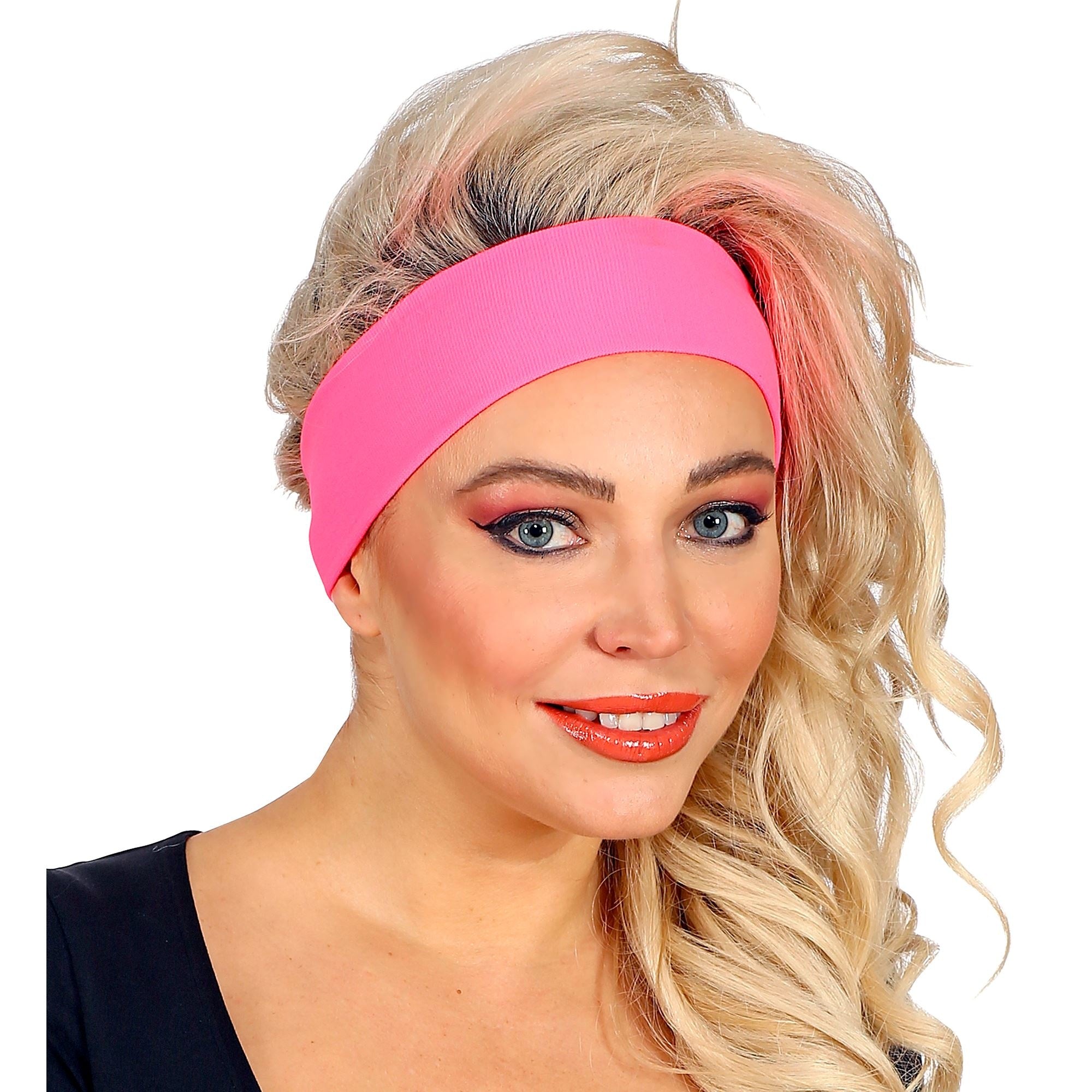 Neon roze hoofdband